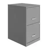 Space Solutions Deep 2 Drawer Letter Width Vertical File Cabinet